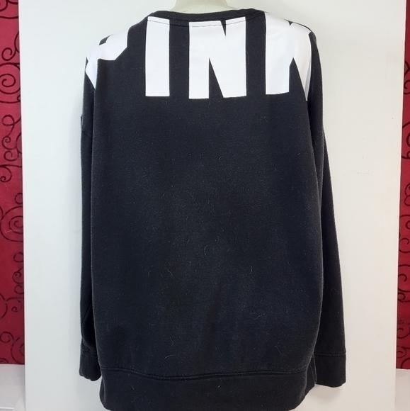 Victoria's Secret PINK Black Sweater - Picture 2 of 3